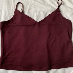 Dynamite womens cropped tank top